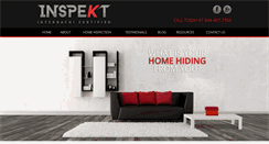 Desktop Screenshot of homeinspekt.com